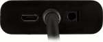 DELTACO HDMI till VGA-adapter, 19-pin ha - 15-pin+3,5mm, 0,2m, svart DELTACO HDMI till VGA-adapter, 19-pin ha - 15-pin+3,5mm, 0,2m, svart