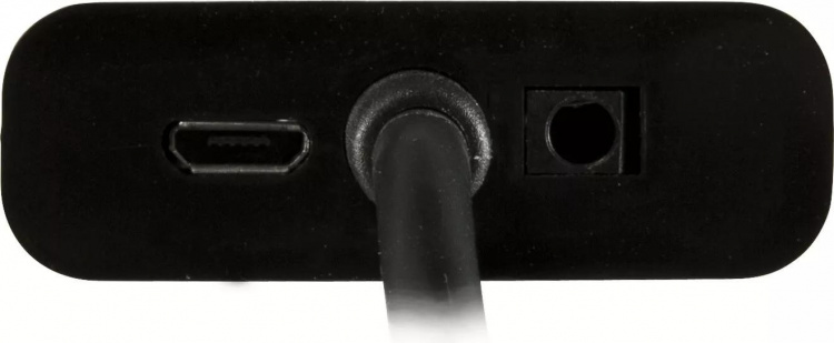 DELTACO HDMI till VGA-adapter, 19-pin ha - 15-pin+3,5mm, 0,2m, svart DELTACO HDMI till VGA-adapter, 19-pin ha - 15-pin+3,5mm, 0,2m, svart