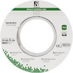 DELTACO U/UTP installationskabel, Cat5e, 100m, grey DELTACO U/UTP installationskabel, Cat5e, 100m, grey