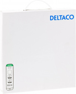 DELTACO F/UTP Cat6 patchkabel, LSZH, 50m, grå