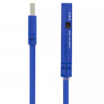 DELTACO PRIME aktiv USB 3.0-förlängningskabel, Typ A ha - ho, 2m, bl