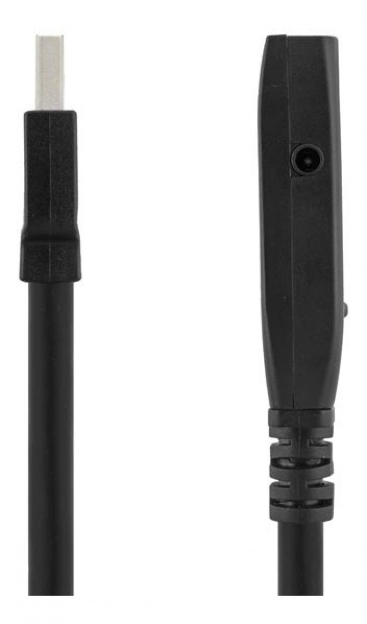 DELTACO PRIME aktiv USB 3.0-förlängningskabel, Typ A ha - ho, 7m, bl