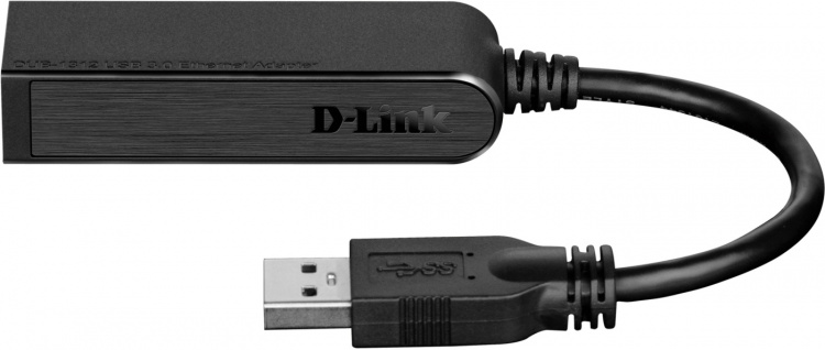 D-Link USB 3.0 nätverksadapter, svart