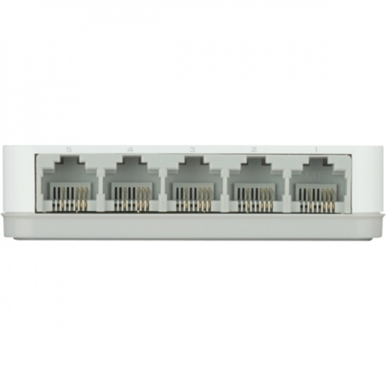 D-link 5-Port Ethernet Easy Desktop Switch, 5-port 10/100Mbps, vit