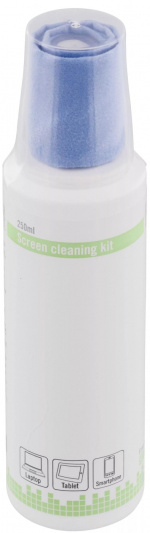 e5 reinigingsset, voor het reinigen van monitoren, microvezeldoek, 250ml (CK1008)