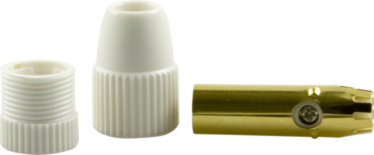 DELTACO antenna connector, 9.5mm male, screw mounting DELTACO antenna connector, 9.5mm male, screw mounting