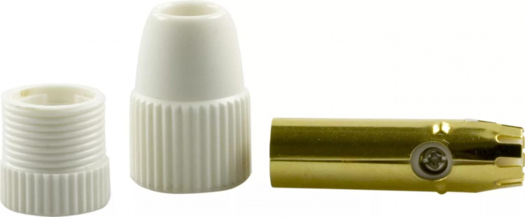 DELTACO antenna connector, 9.5mm male, screw mounting DELTACO antenna connector, 9.5mm male, screw mounting