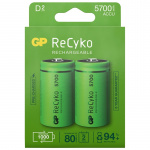 GP ReCyko oplaadbare D-batterij