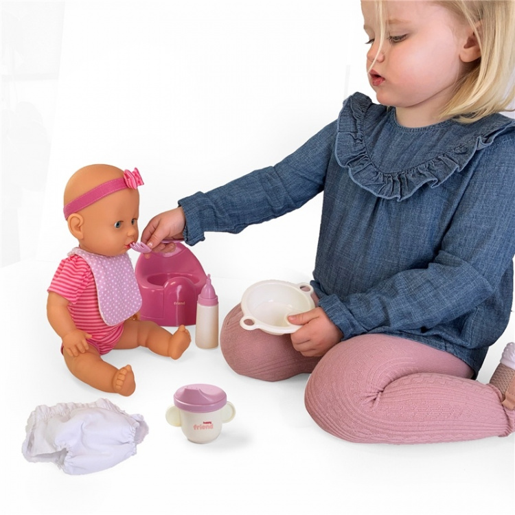 Happy Friend New Born 40cm Baby Playset