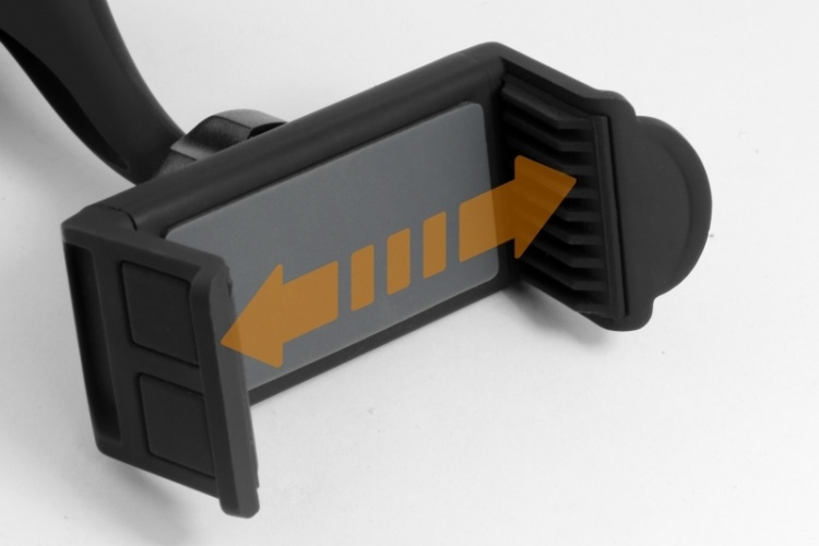 Technaxx Autohouder voor smartphones + autolader met 4x USB-poort (TE08)