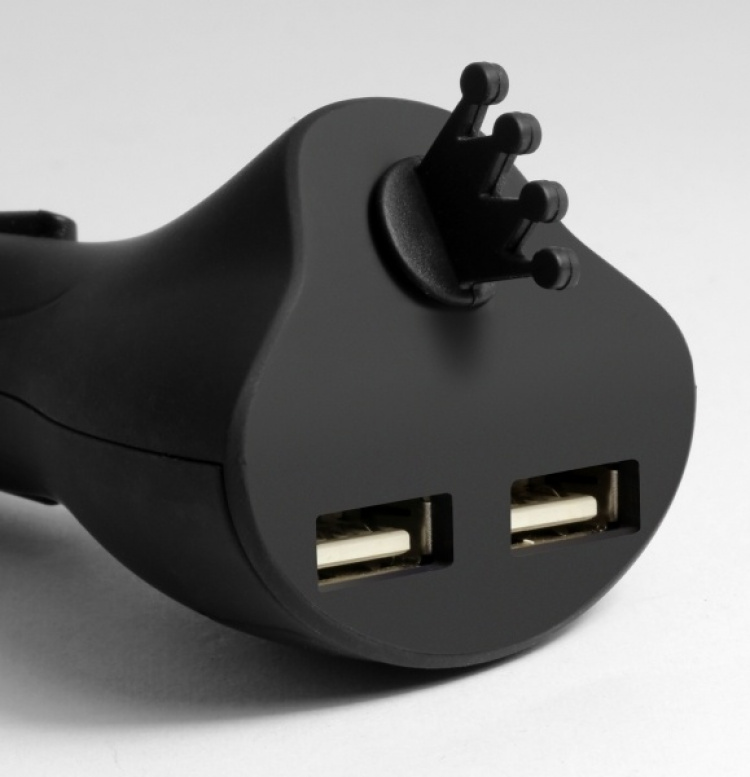 Technaxx Magnetische autohouder voor smartphones & tablets + auto-oplader (TE09)