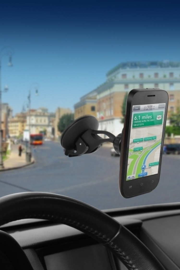 Technaxx Magnetische autohouder voor smartphones & tablets + auto-oplader (TE09)