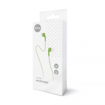 Setty In-ear hoofdtelefoon, 3,5 mm, groen Setty In-ear hoofdtelefoon, 3,5 mm, groen