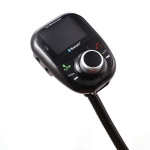 FM-zender met Bluetooth handsfree en autolader, zwart FM-zender met Bluetooth handsfree en autolader, zwart