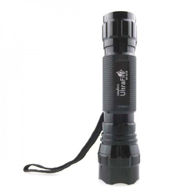 CREE zaklamp met SOS bereik, 600lm, Zwart CREE zaklamp met SOS bereik, 600lm, Zwart