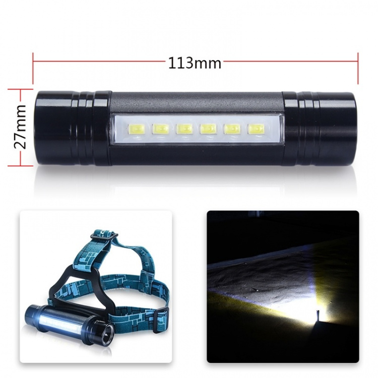 Pannlampa CREE T6 3W LED, 800lm Pannlampa CREE T6 3W LED, 800lm