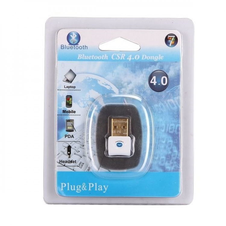 Minimale Bluetooth-dongel/adapter, USB 2.0/3.0 Minimale Bluetooth-dongel/adapter, USB 2.0/3.0