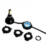 LED conversie voor motorfiets, H4, H6, 6000K LED conversie voor motorfiets, H4, H6, 6000K