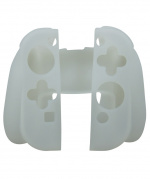 Siliconen grip voor controller, Nintendo Switch, Transparant Siliconen grip voor controller, Nintendo Switch, Transparant