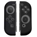 Siliconen grip voor Joy-Con controller, Nintendo Switch, Zwart Siliconen grip voor Joy-Con controller, Nintendo Switch, Zwart