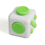 Fidget Cube, voor betere concentratie, Wit/Groen Fidget Cube, voor betere concentratie, Wit/Groen