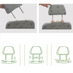 Haken voor de autosteun, 2-Pack