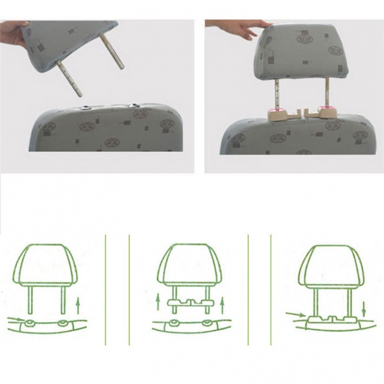 Haken voor de autosteun, 2-Pack