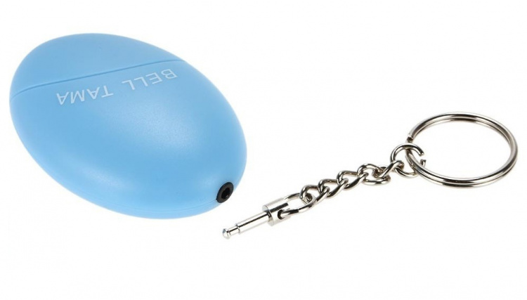 Aanvalsalarm/persoonlijk alarm, blauw Aanvalsalarm/persoonlijk alarm, blauw