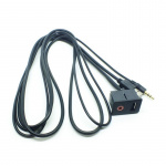 Verlengkabel met USB en Aux, 1,5m