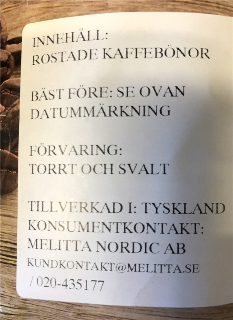 Melittabella Crema Espresso hele koffiebonen Melittabella Crema Espresso hele koffiebonen