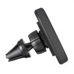 Autohouder voor ventilatorrooster met Qi draadloos opladen Autohouder voor ventilatorrooster met Qi draadloos opladen