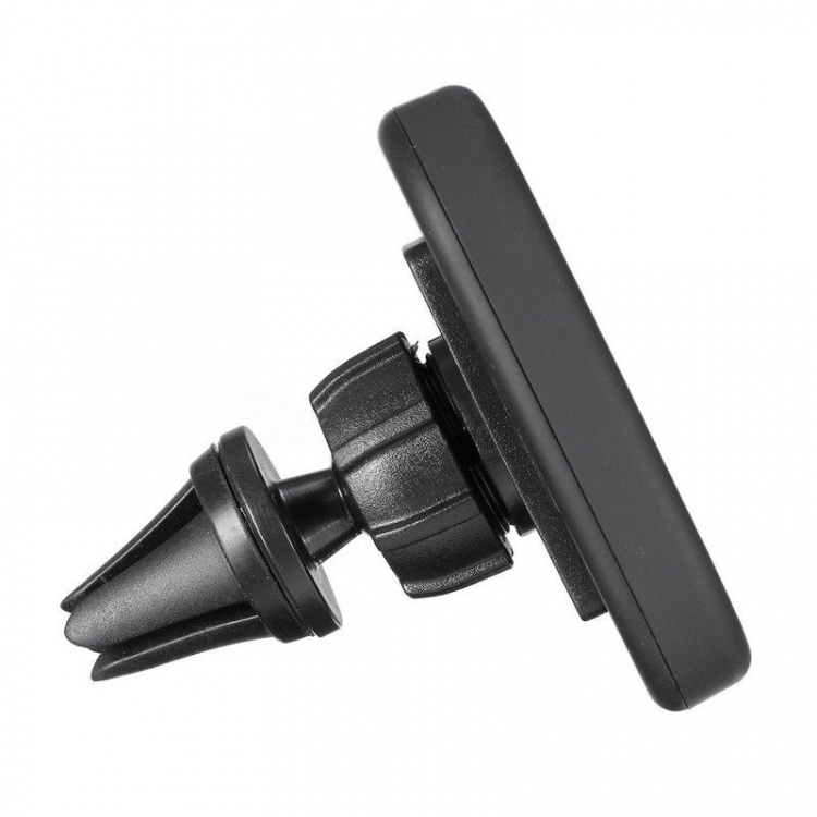 Autohouder voor ventilatorrooster met Qi draadloos opladen Autohouder voor ventilatorrooster met Qi draadloos opladen