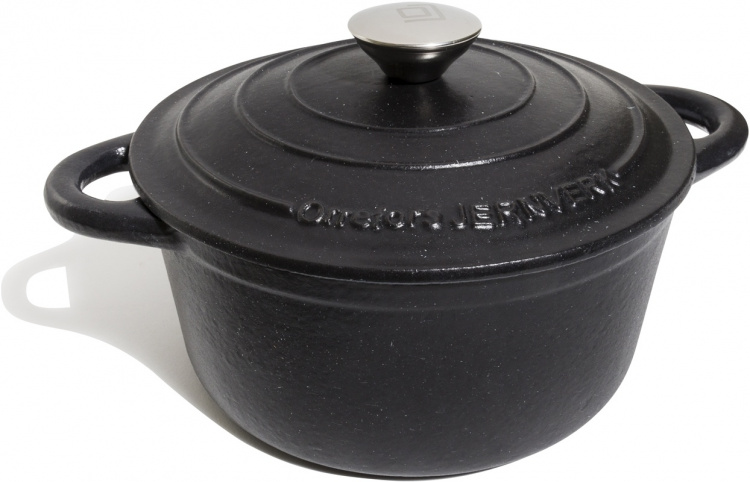 Orrefors Jernverk gietijzeren braadpan, 5 liter, zwart