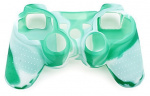 Siliconen grip voor controller, Playstation 3, Camouflage Mint Siliconen grip voor controller, Playstation 3, Camouflage Mint