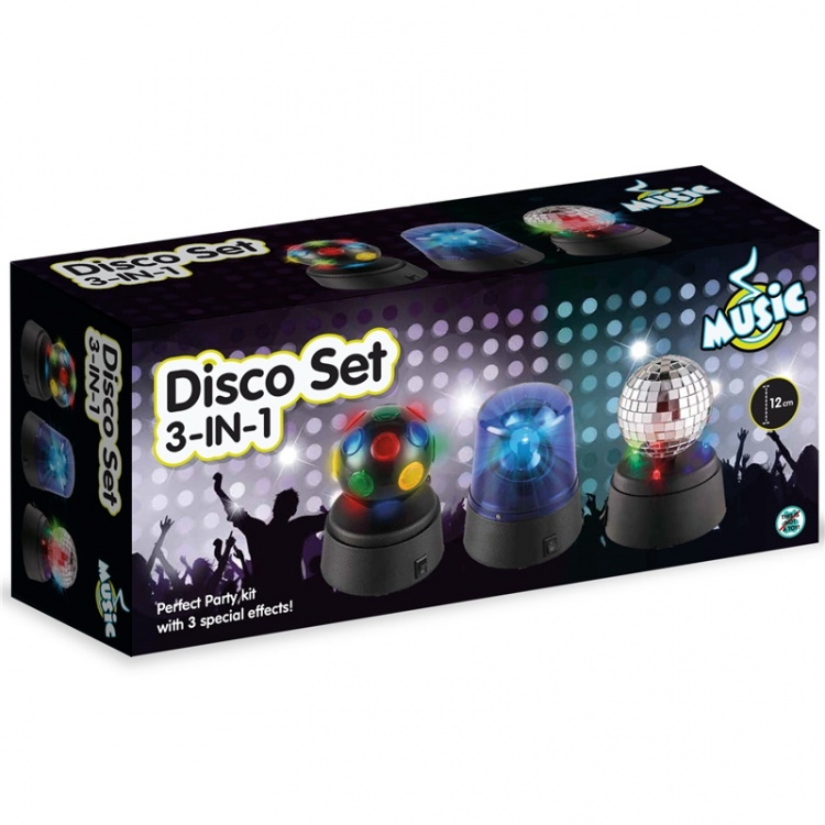 Music Disco set 3-IN-1