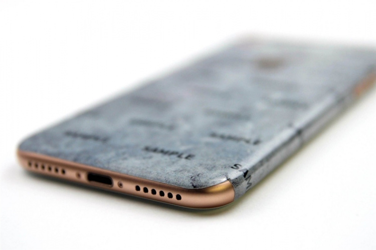 Huid voor iPhone 7/8/SE(2nd), Space - Blauw