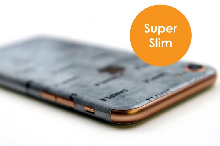 Skin voor Iphone XR Cloudy - Donkerblauw Skin voor Iphone XR Cloudy - Donkerblauw