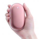 Powerbank en handwarmer in één, 5000mAh - Roze Powerbank en handwarmer in één, 5000mAh - Roze