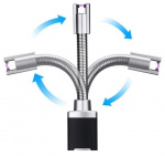 USB Aansteker Lang - Zwart