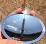 Aluminium aansteker aangedreven door zonlicht Aluminium aansteker aangedreven door zonlicht