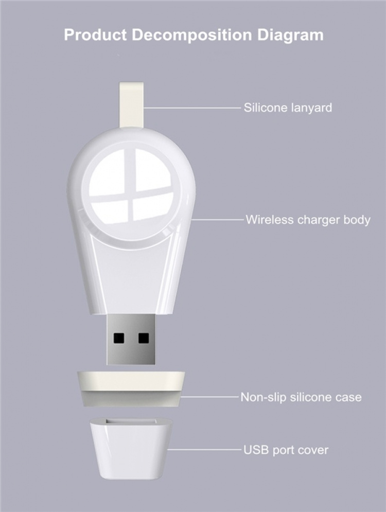 Oplader voor Apple Watch - USB