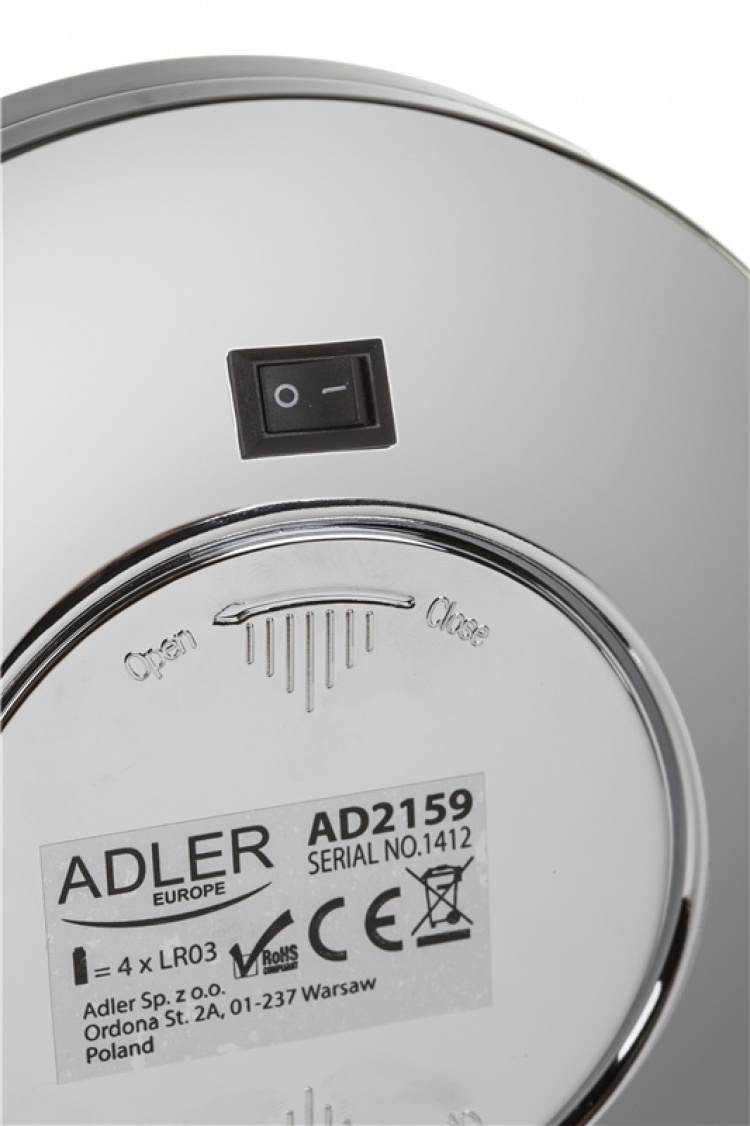 Adler AD 2159 make-upspiegel met LED-verlichting