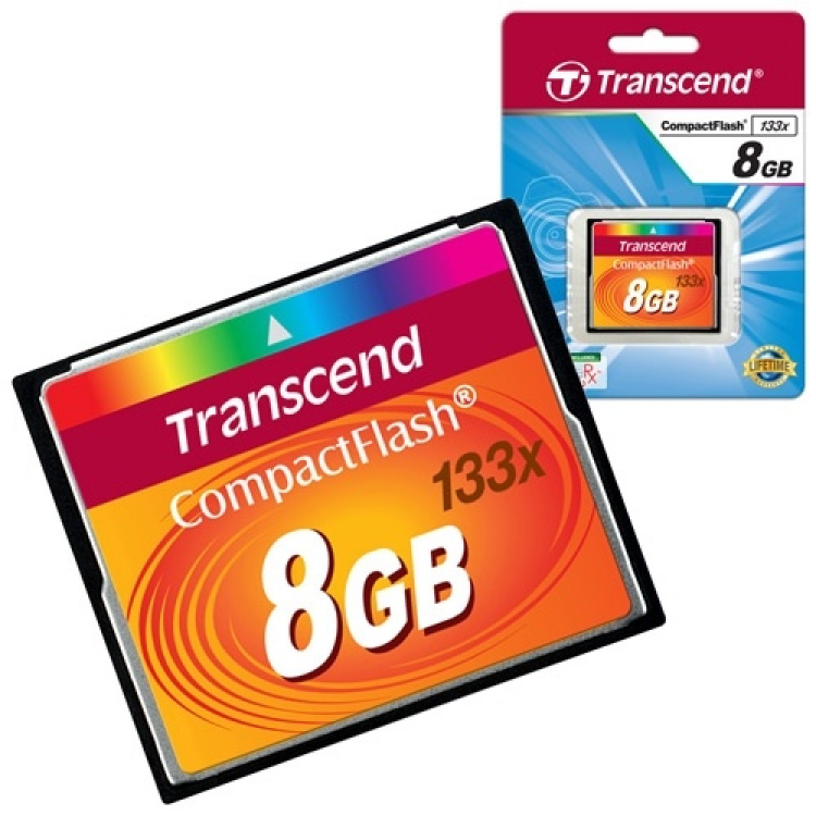 Transcend CompactFlash8GB 133x (TS8GCF133) Transcend CompactFlash8GB 133x (TS8GCF133)