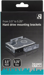 DELTACO Fästvinklar till 3,5 DELTACO Fästvinklar till 3,5