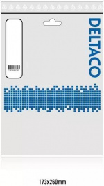 DELTACO XLR-ljudkabel, 3-pin ha - 3-pin ho, 7m, svart