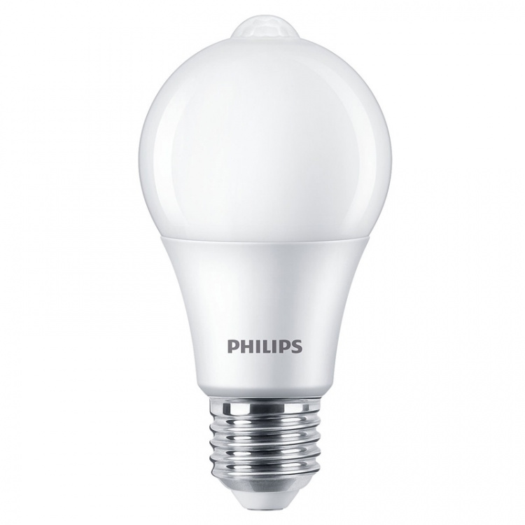Philips LED E27 Normal 60W Rörelsesens Philips LED E27 Normal 60W Rörelsesens