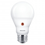 Philips LED E27 Normal 60W Skymningsse