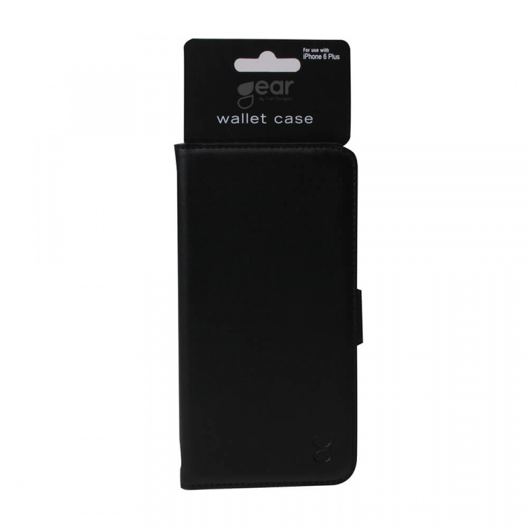 GEAR Wallet Black 2 Cardpockets iPhone 6/6S Plus GEAR Wallet Black 2 Cardpockets iPhone 6/6S Plus