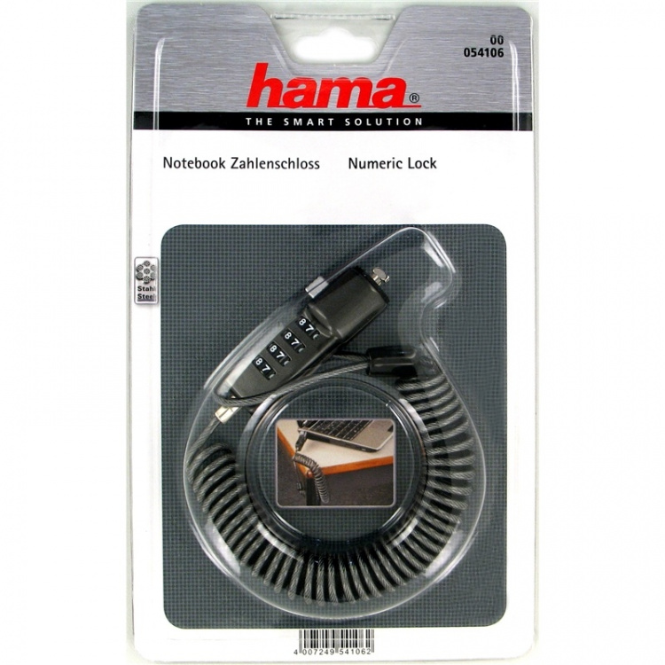 Portable Netbook Combination Lock