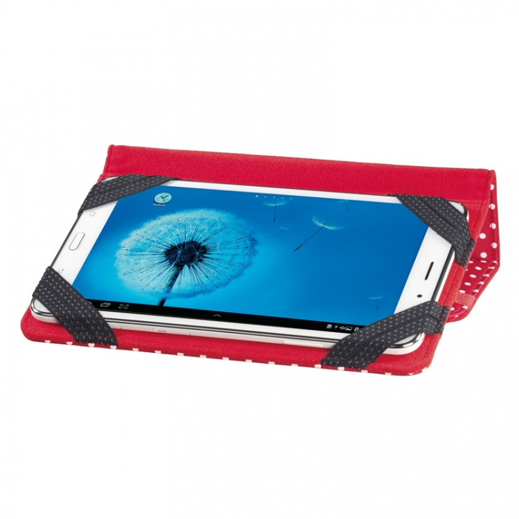 HAMA PolkaDot Tablet cover 10,1 red